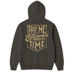 Men's Pay Me Hoodie | Color: Tar