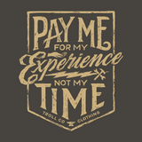 Men's Pay Me Hoodie | Color: Tar