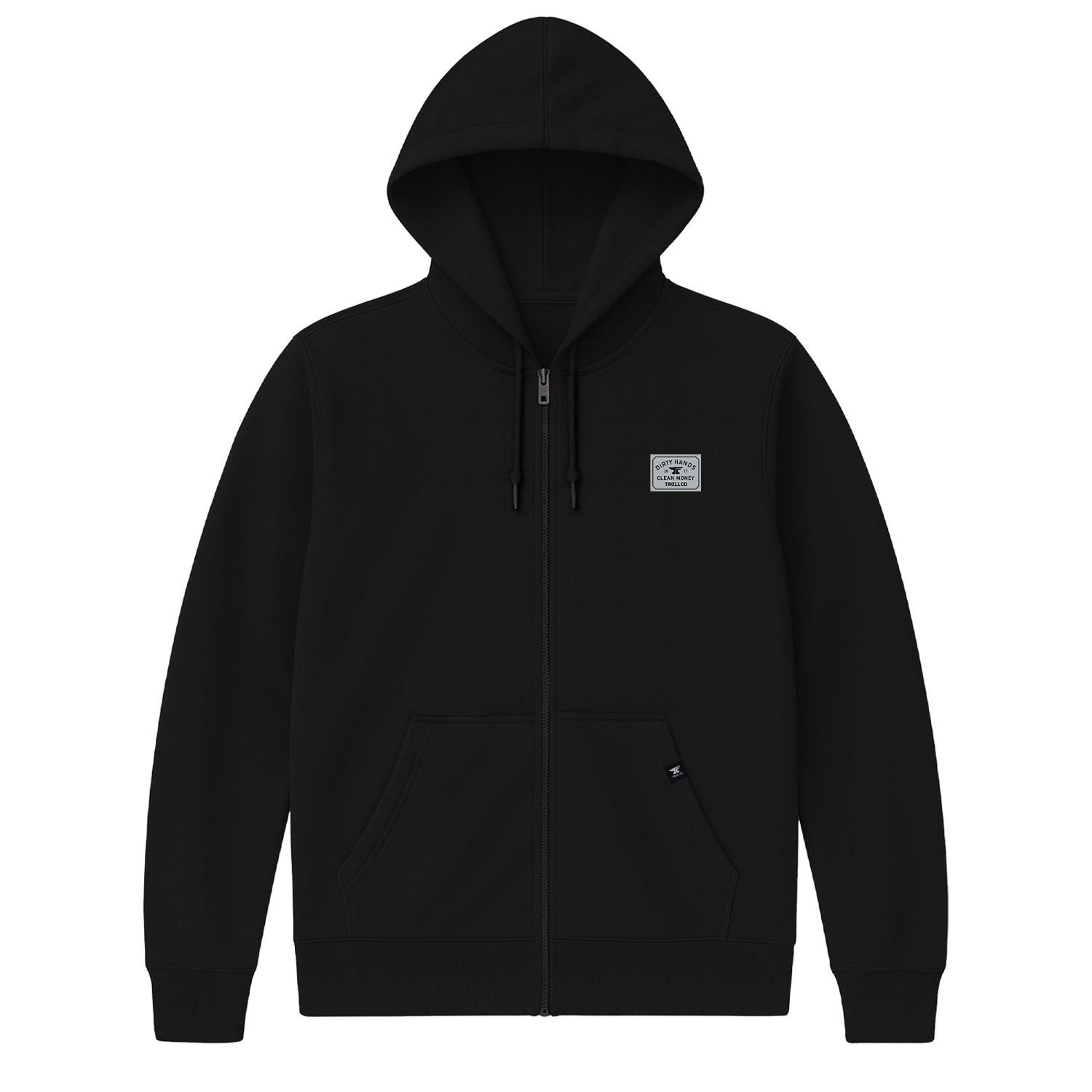 Men's DHCM Heritage WL Zip Hoodie - Black
