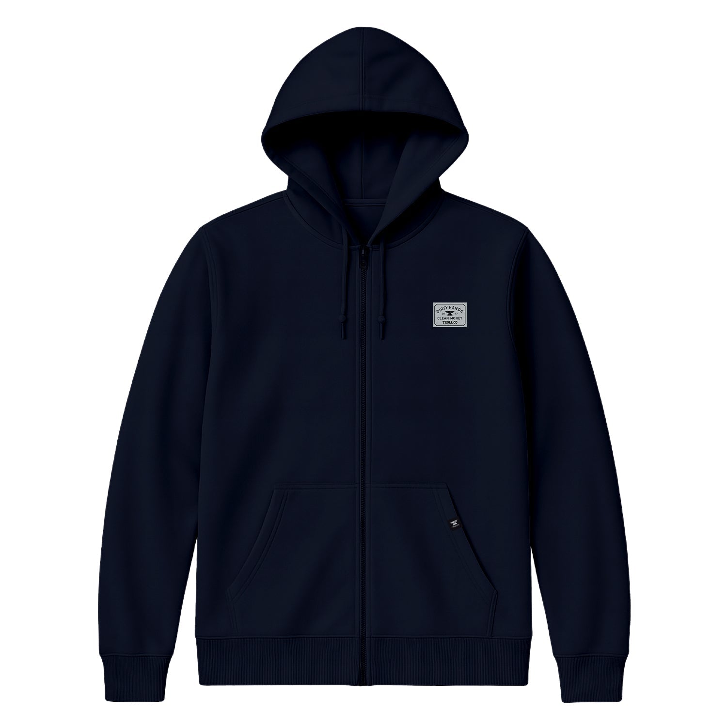 Men's DHCM Heritage WL Zip Hoodie - Color: Navy