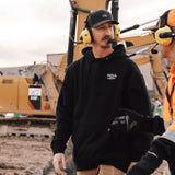 Men's Pay Me Hourglass Hoodie - Color: Black