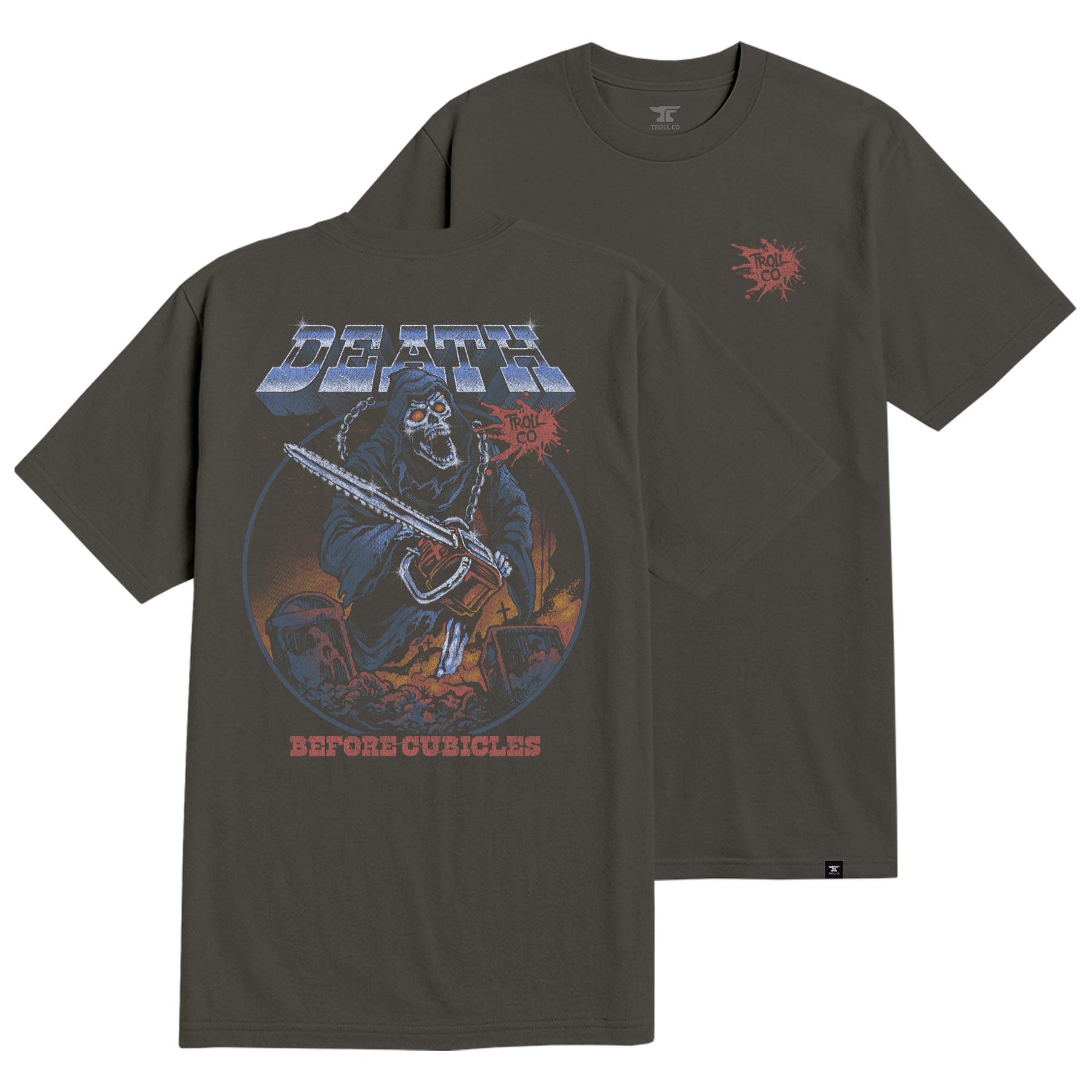 Men's DBC Reaper T-Shirt | Color: Tar