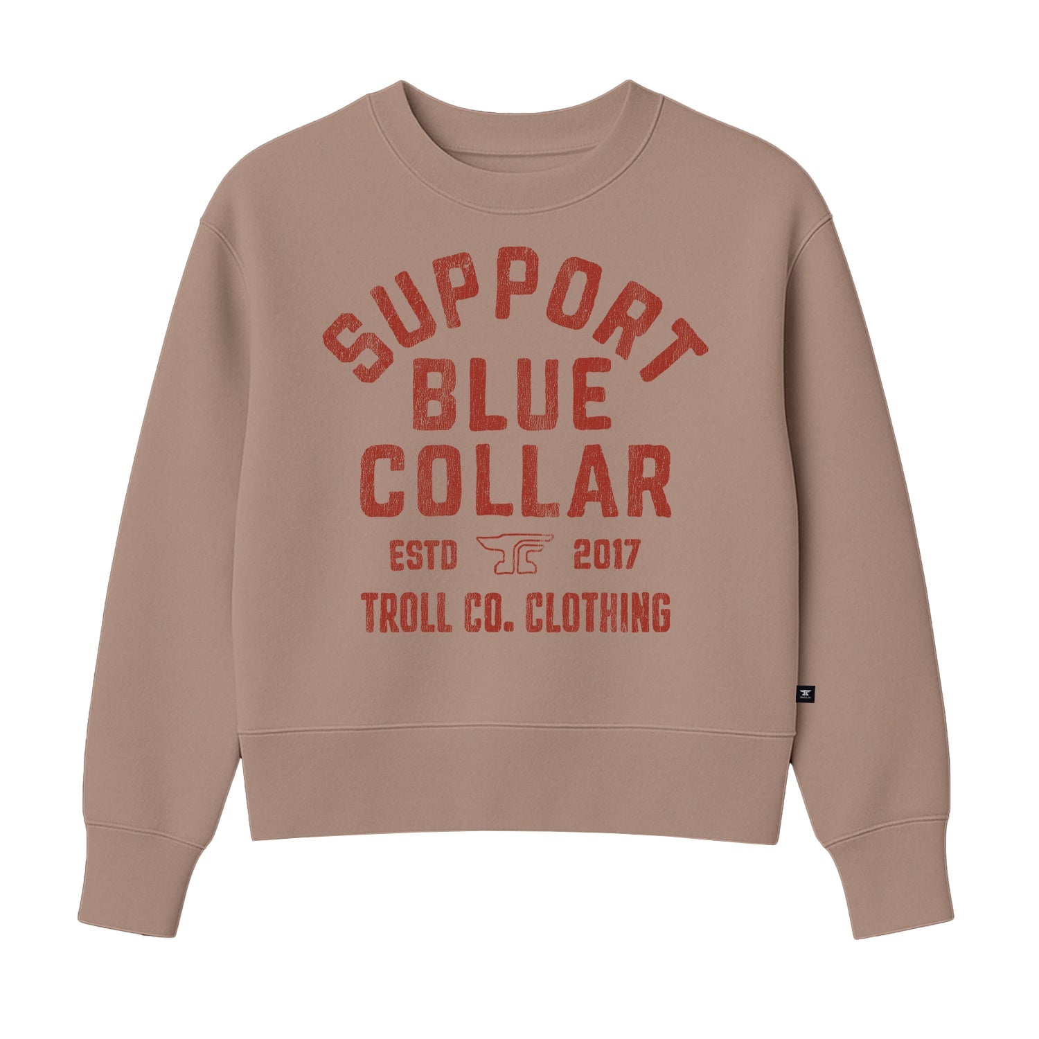 Women's SBC Billboard Crewneck - Color: Taupe