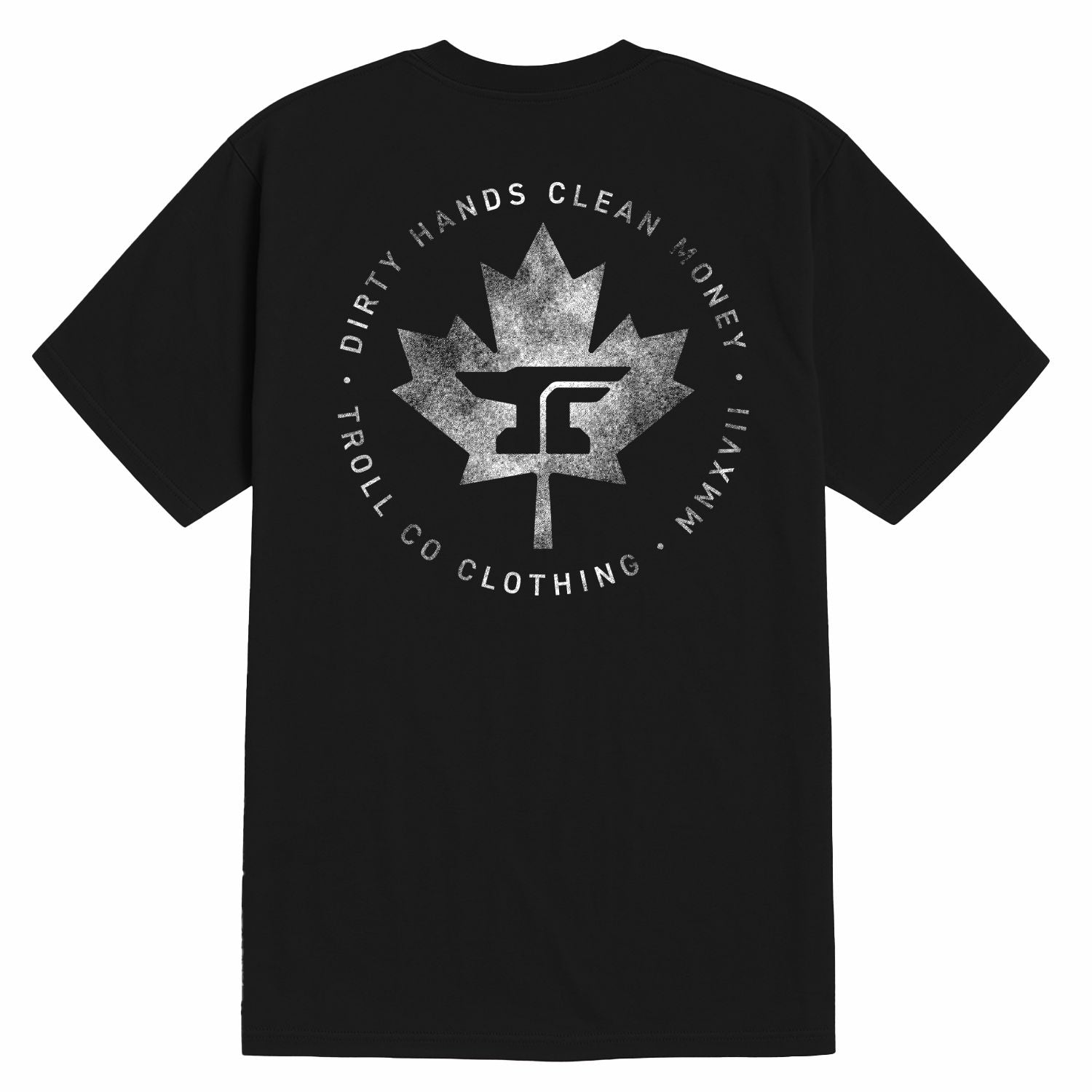 Men's DHCM Anvil Leaf T-Shirt - Black