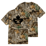 Men's DHCM Anvil Leaf Realtree T-Shirt - Color: Edge