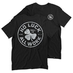 Men's NOLAW Broken Clover T-Shirt - Black/White