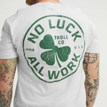 Men's NOLAW Broken Clover T-Shirt - White