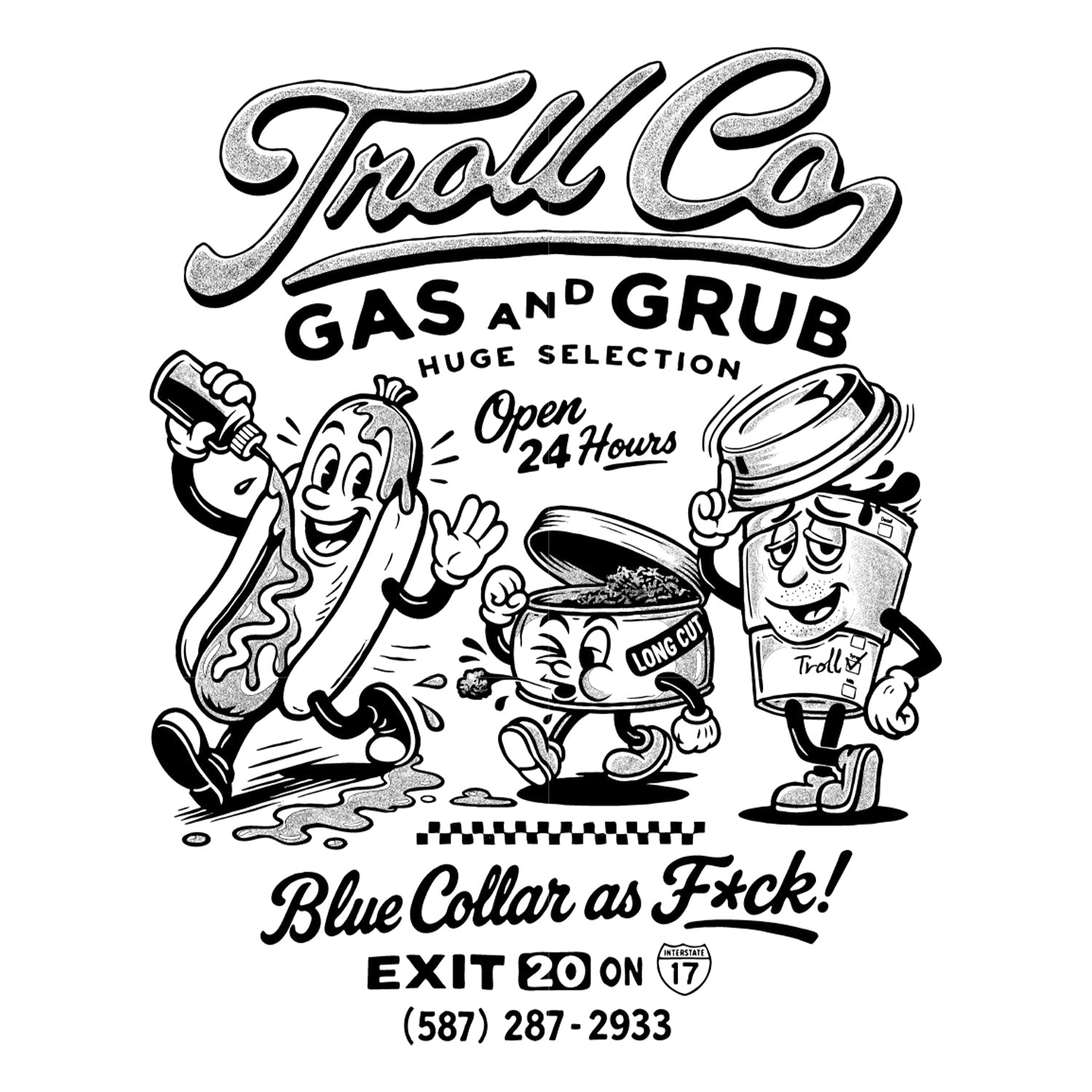 Men's Gas and Grub T-Shirt