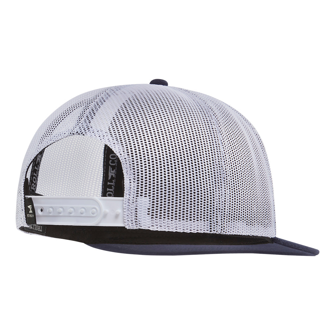 DHCM Wrench Trucker Hat | Color: Navy White