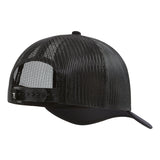 DHCM Wrench Curved Brim Trucker Hat | Color: Black