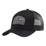 DHCM Wrench Curved Brim Trucker Hat | Color: Black
