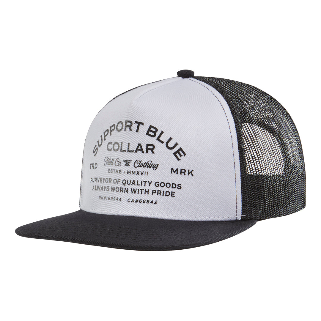 SBC Proud Trucker Hat | Color: Black White Black