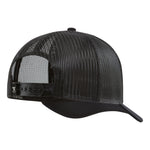 I Anvil Blue Collar Curved Brim Trucker Hat | Color: Black