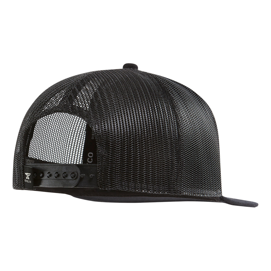 DHCM Chainsaw Trucker Hat | Color: Black