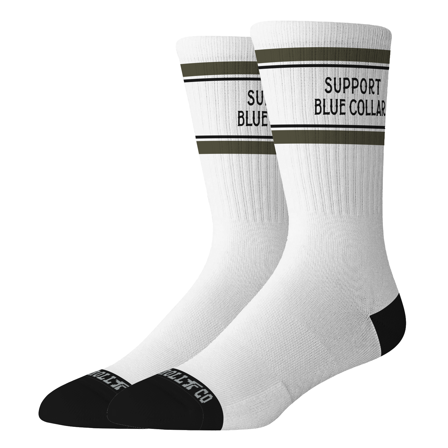 Forged Crew Sock SBC 3 Pack - Color: White/Black/Navy