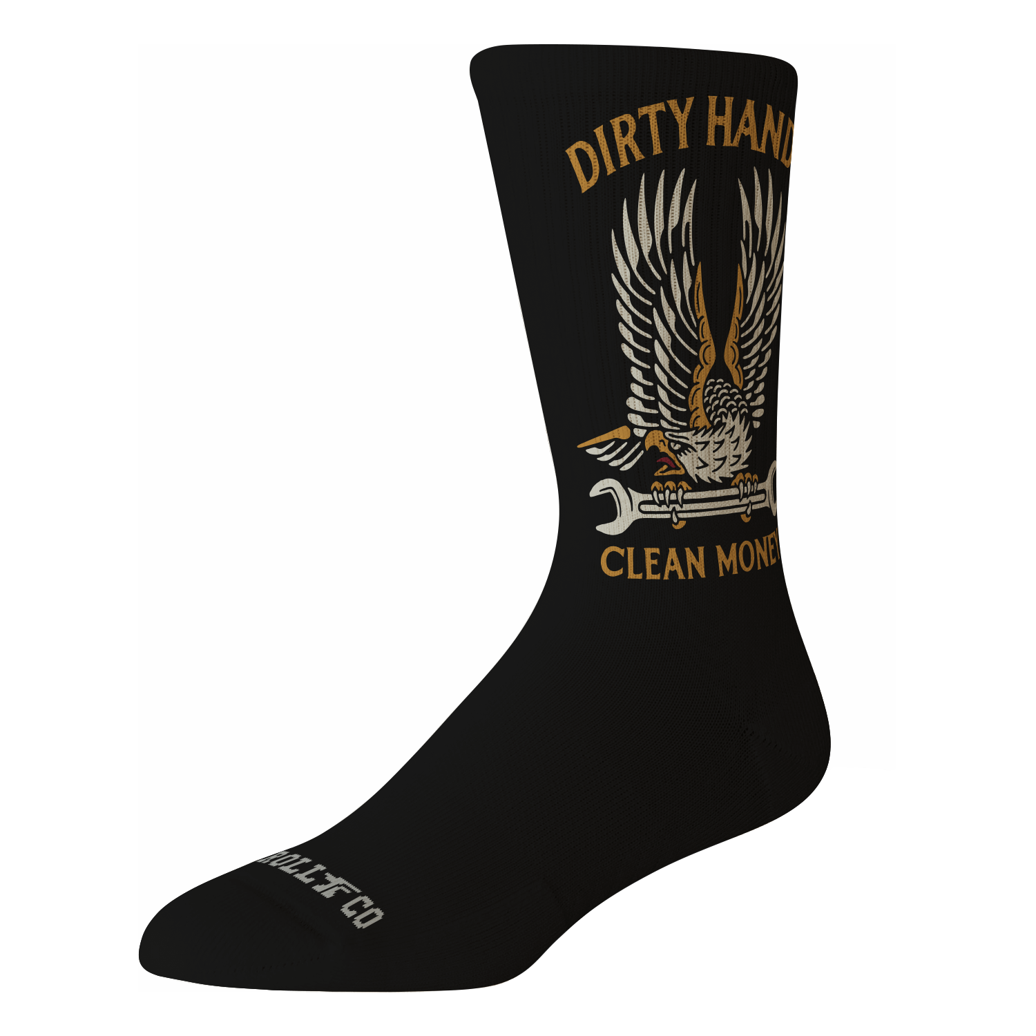 Forged Crew Sock Wing Spanner - Color: Black