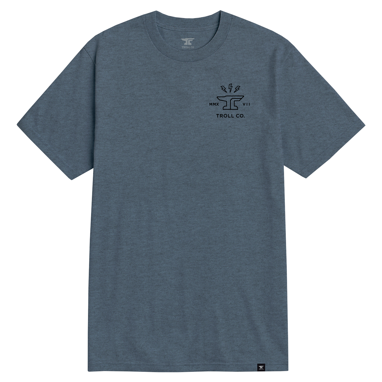 Men's DHCM Twisting Wrenches T-Shirt - Color: Slate Blue Heather