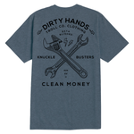 Men's DHCM Twisting Wrenches T-Shirt - Color: Slate Blue Heather