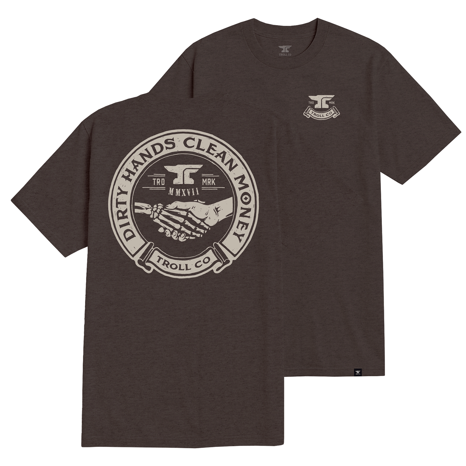 Men's DHCM Haggler T-Shirt | Color: Brown Heather