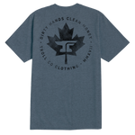 Men's DHCM Anvil Leaf T-Shirt - Color: Slate Blue Heather