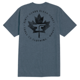 Men's DHCM Anvil Leaf T-Shirt - Color: Slate Blue Heather