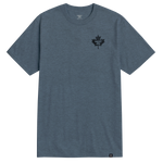 Men's DHCM Anvil Leaf T-Shirt - Color: Slate Blue Heather