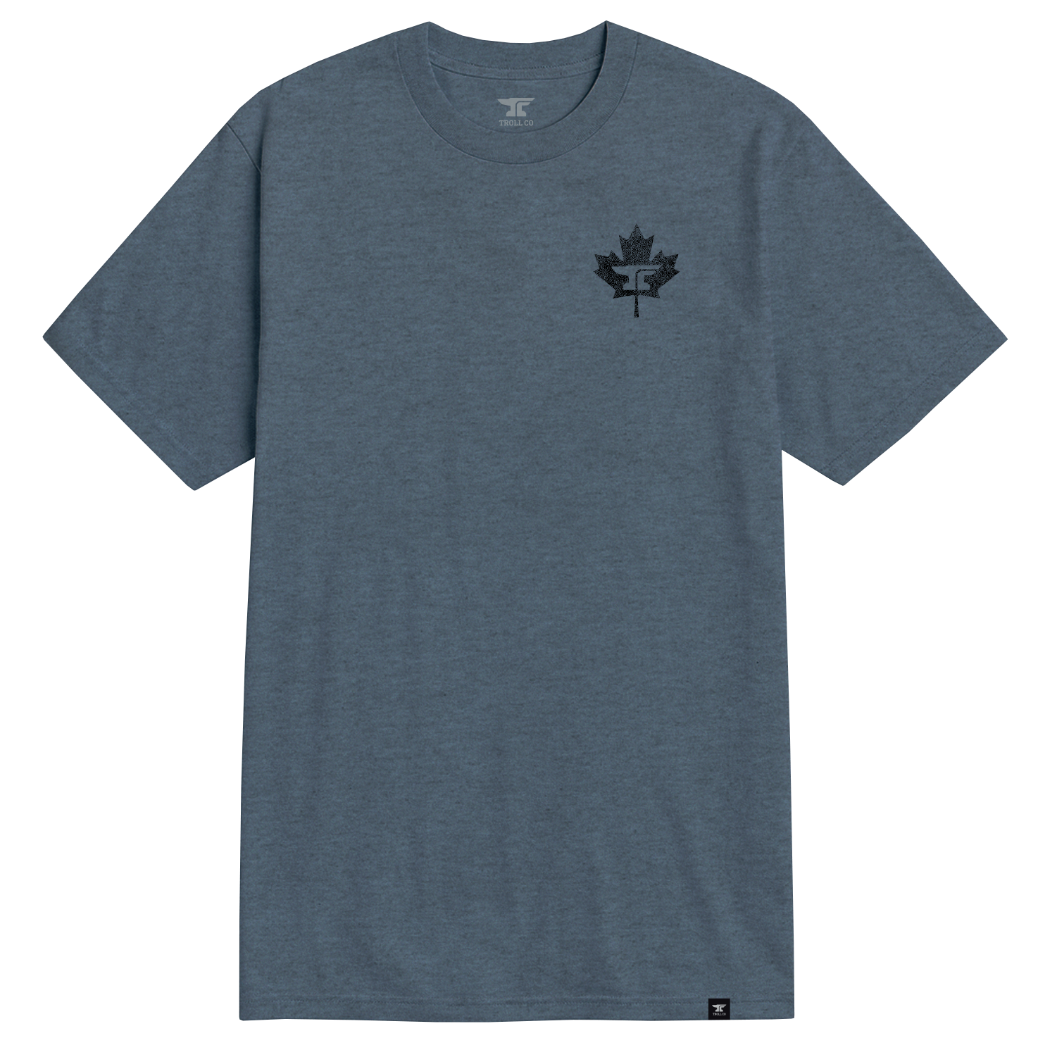 Men's DHCM Anvil Leaf T-Shirt - Color: Slate Blue Heather