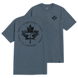 Men's DHCM Anvil Leaf T-Shirt - Color: Slate Blue Heather
