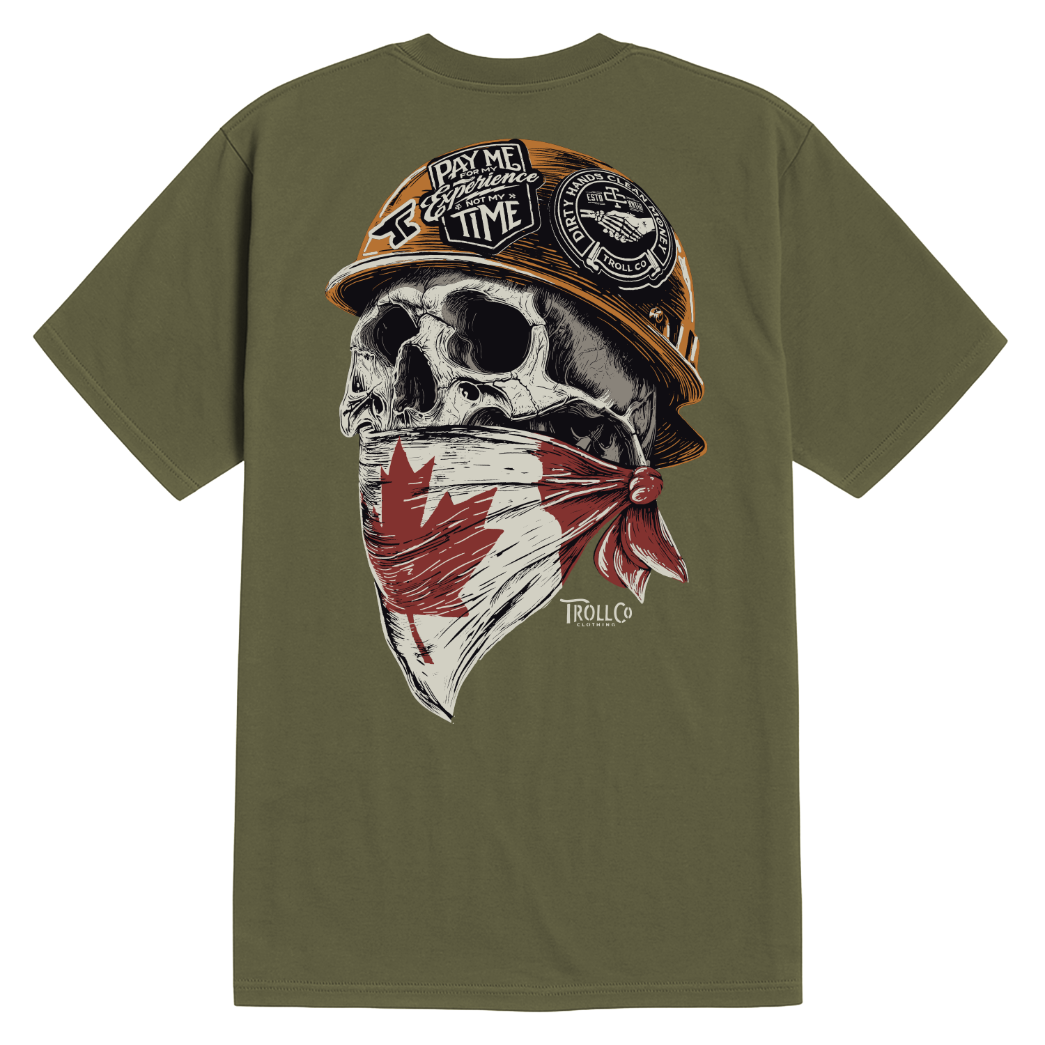 Men's Headstrong Canada T-Shirt - Color: Military Green