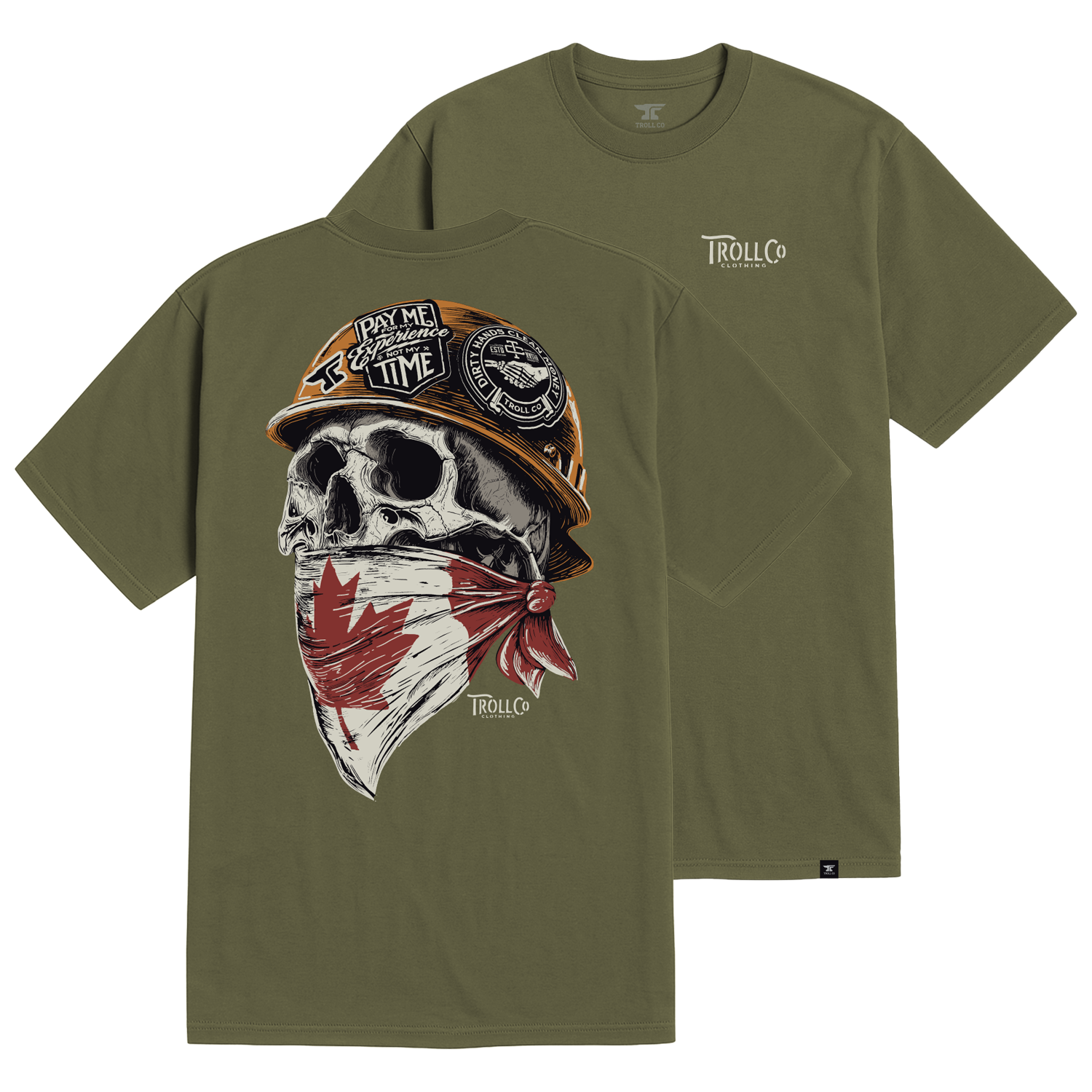 Men's Headstrong Canada T-Shirt - Color: Military Green