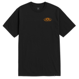 Men's Blue Collar Sun T-Shirt - Color: Black