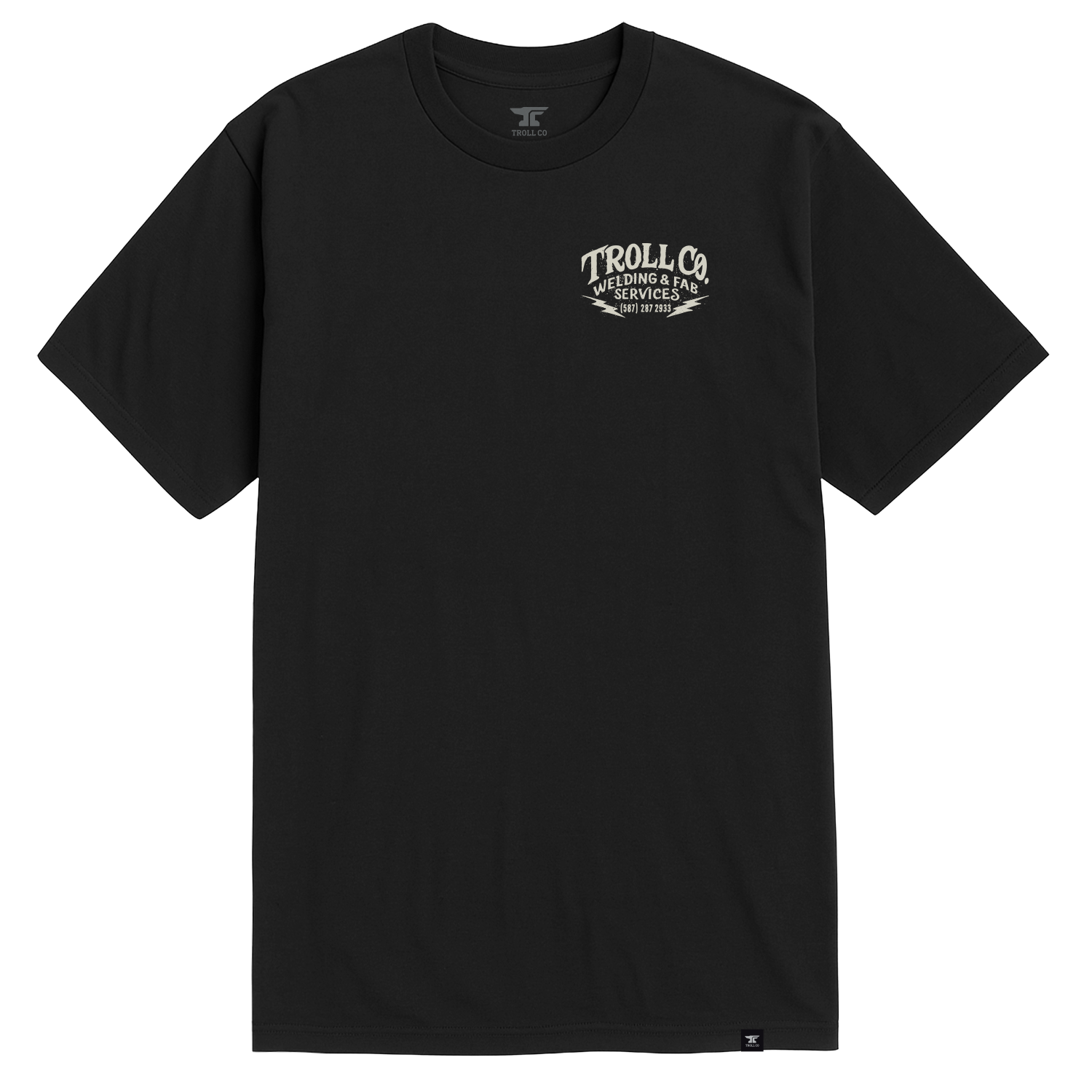 Men's Welders Dog Canada T-Shirt - Color: Black