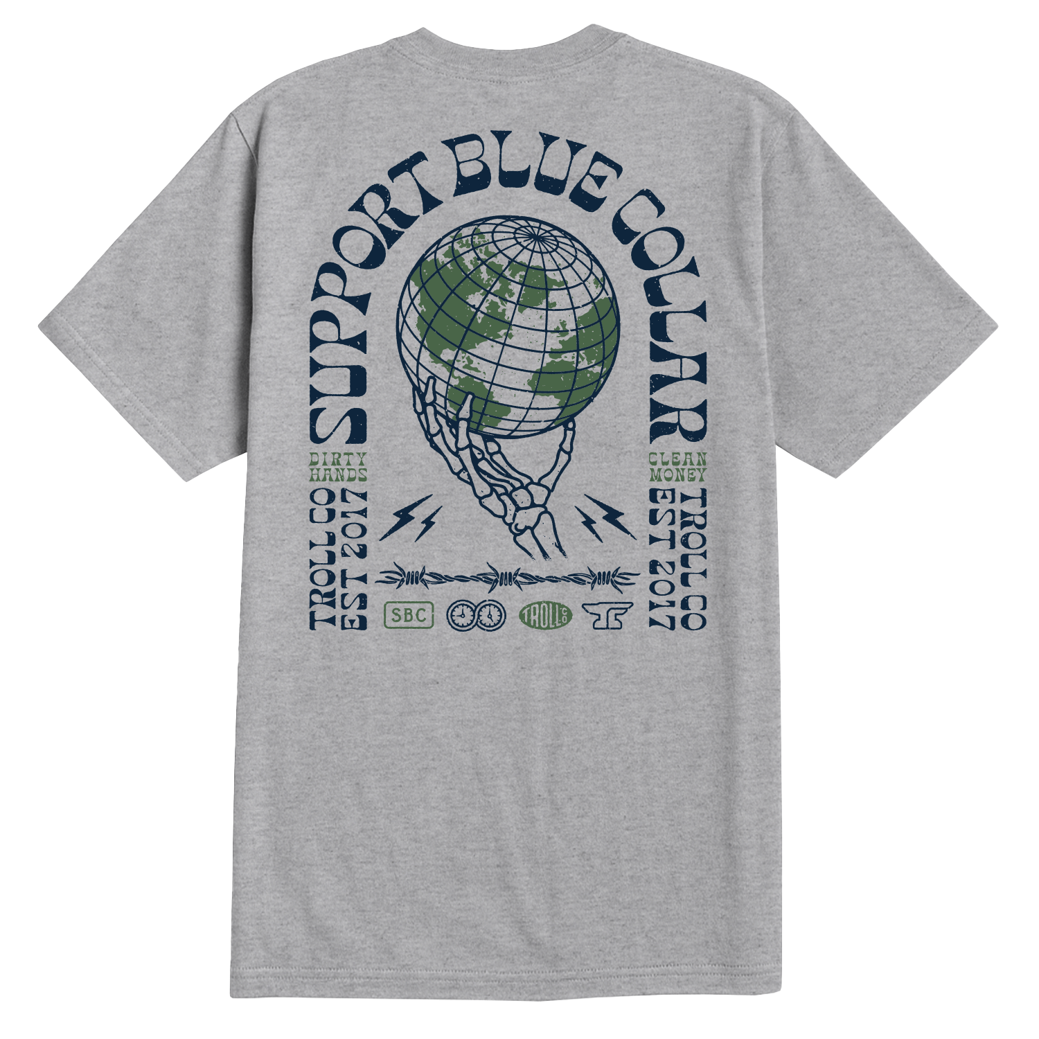 Men's SBC Global T-Shirt - Color: Gray Heather