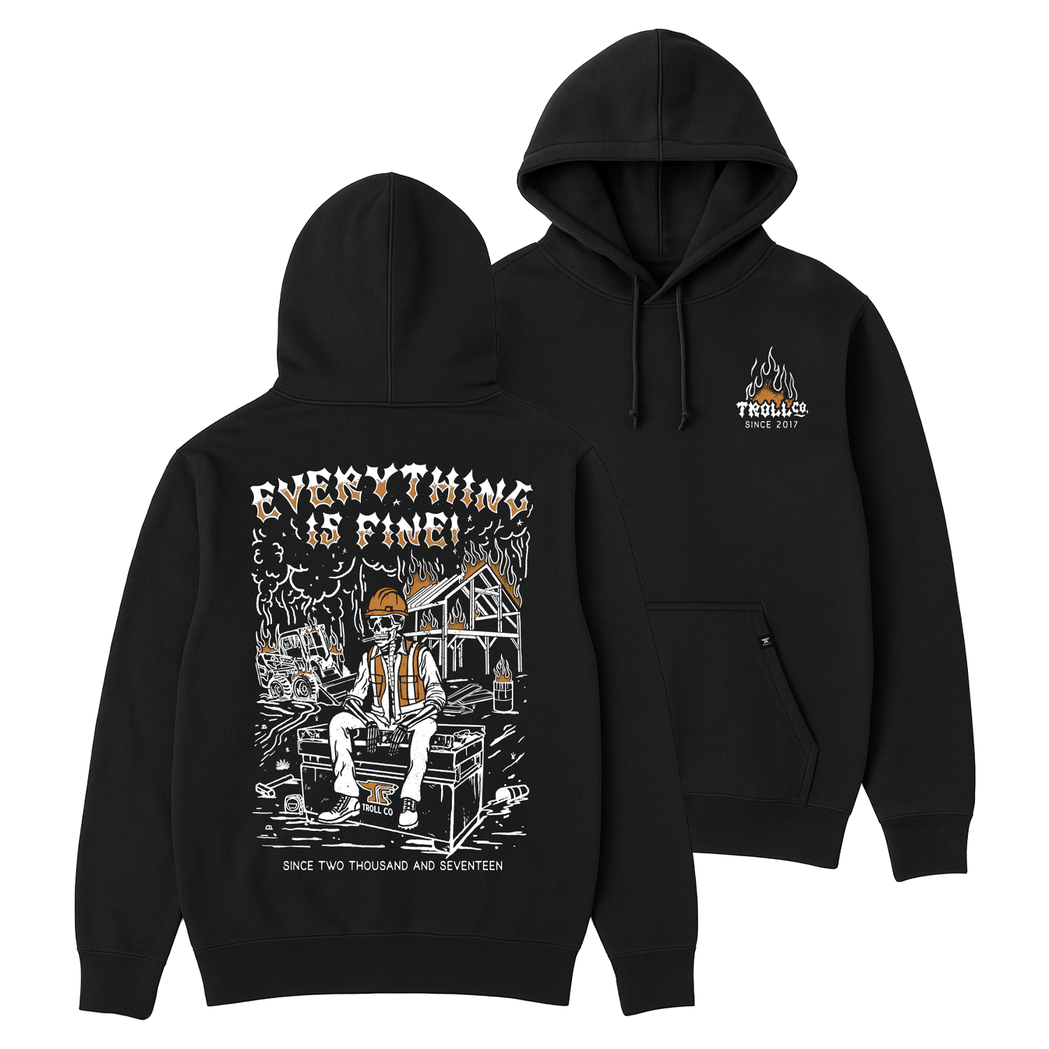 Men's EIF Jobsite Hoodie - Color: Black