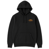 Men's Blue Collar Sun Hoodie | Color: Black