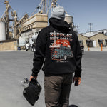 Men's SBC Oil Rig Hoodie | Color: Black