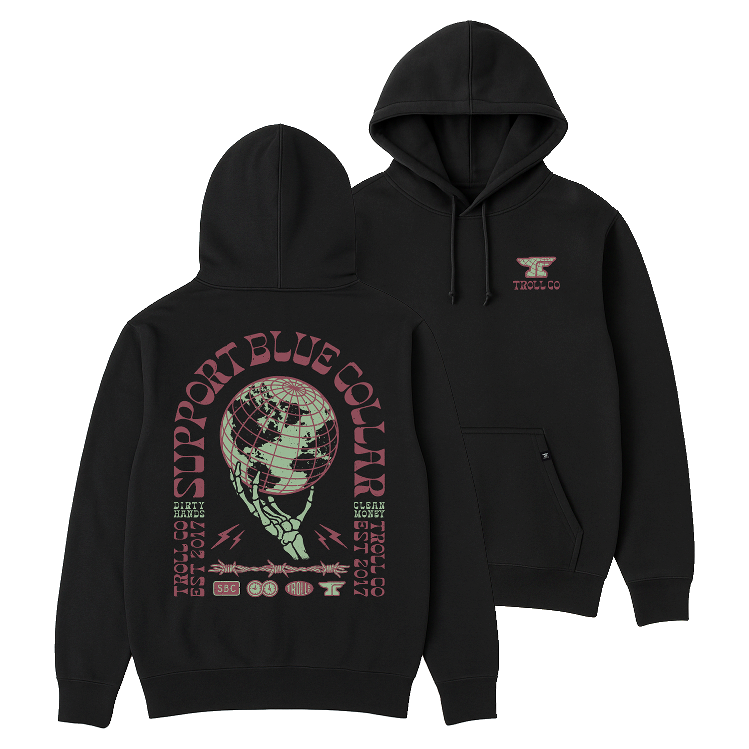 Men's SBC Global Hoodie | Color: Black