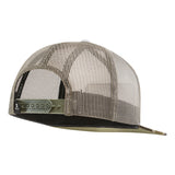 SBC Barricade Trucker Hat - Color: White Camo Military Green