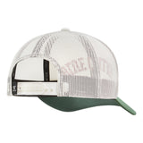 BC Bottoms Up Curved Brim Trucker Hat - Color: Natural Pine