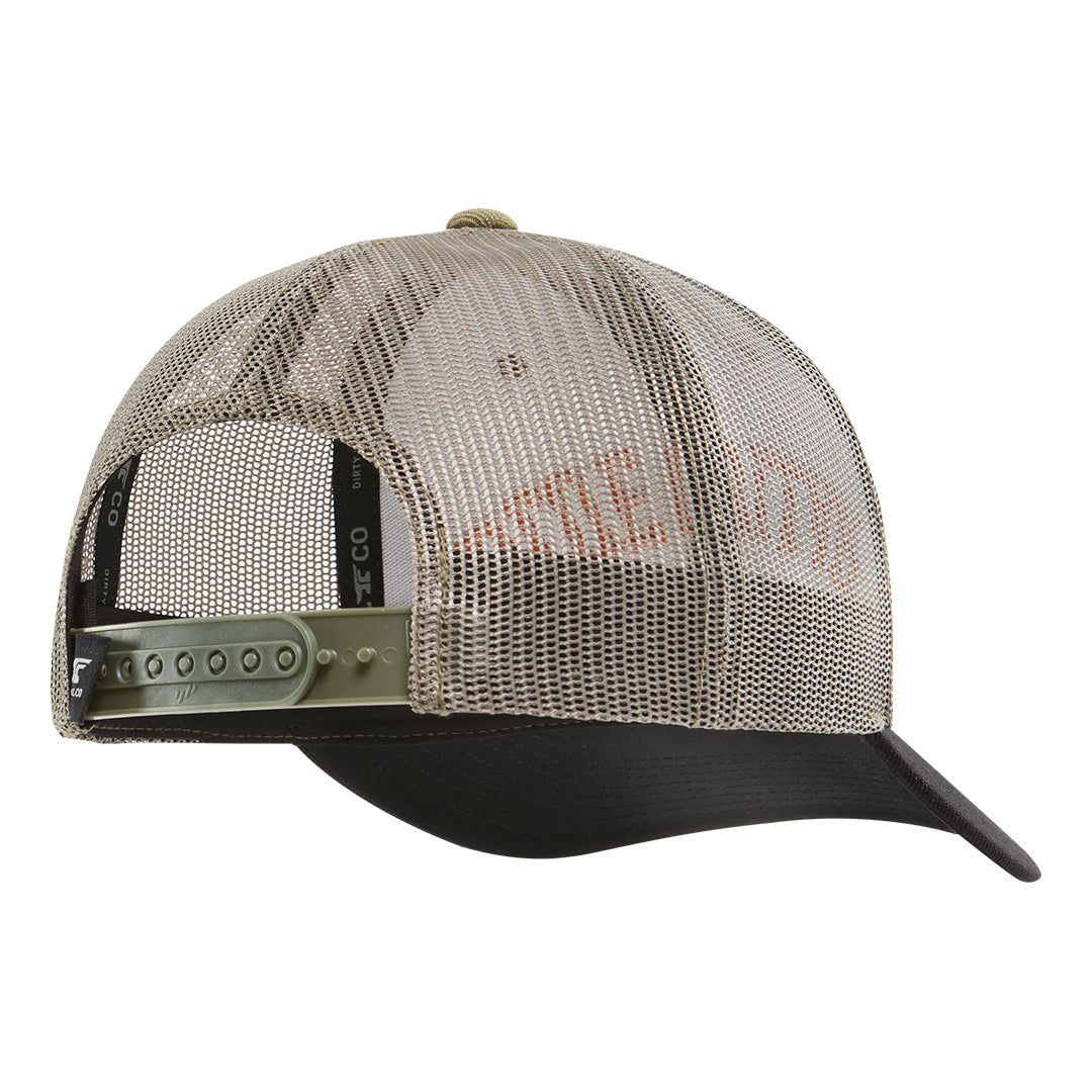 BC Bottoms Up Curved Brim Trucker Hat
