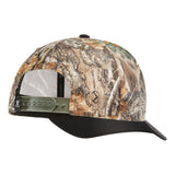 BC Bottoms Up Realtree® Curved Brim Hat - Color: Edge Black