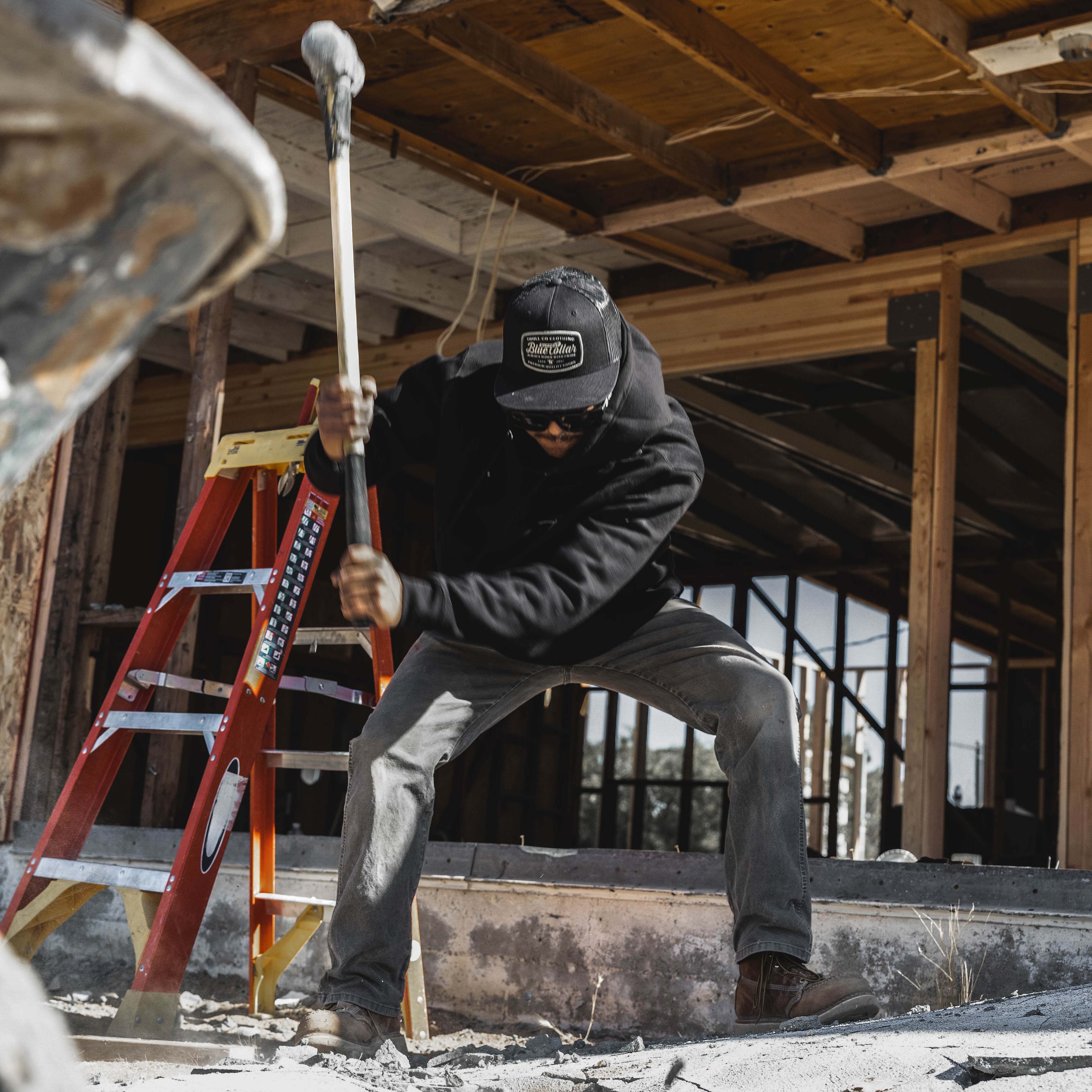 SBC Worn Proud Trucker Hat | Color: Black