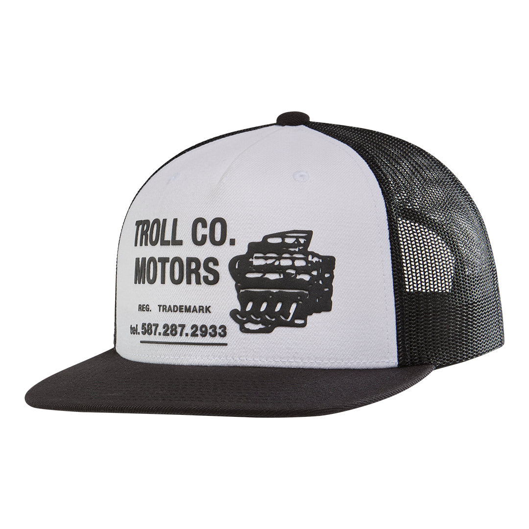 TCO Motors Hat - Color: White Black