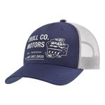 TCO Motors Curved Brim Hat - Color: Navy White