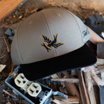 Sparrow Curved Brim Hat | Color: Putty Black
