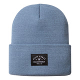 DHCM Woven Label Beanie - Color: Slate Blue