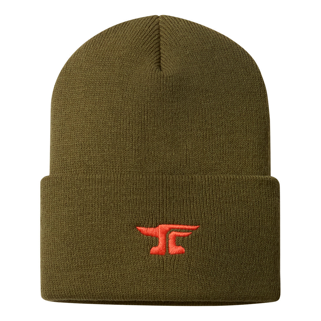 Anvil Beanie - Color: Military Green
