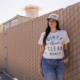 Women's DHCM Juno Heavyweight Boxy T-Shirt | Color: Bone