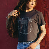 Women's SBC Longhorn Heavyweight Boxy T-Shirt | Color: Graphite