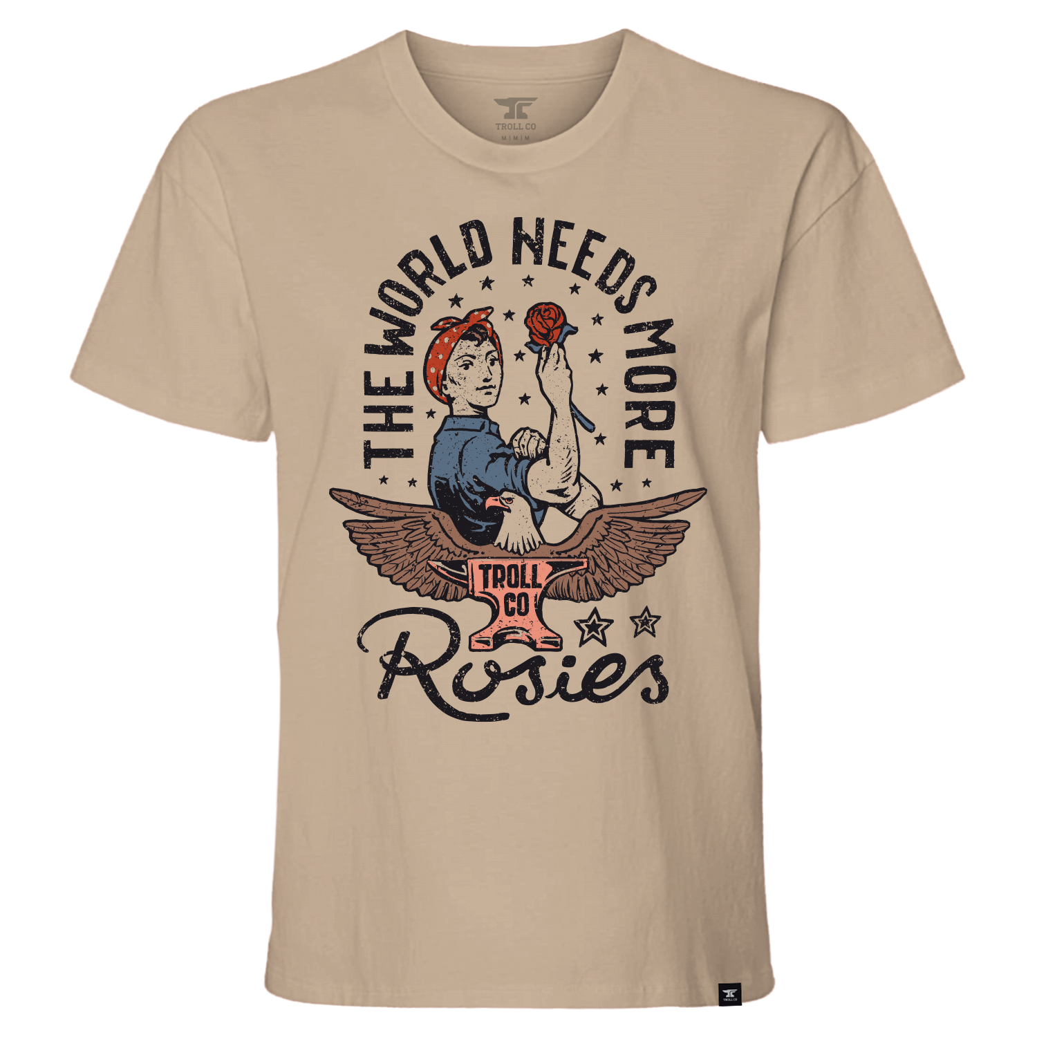 Women's Rosie T-Shirt - Color: Tan